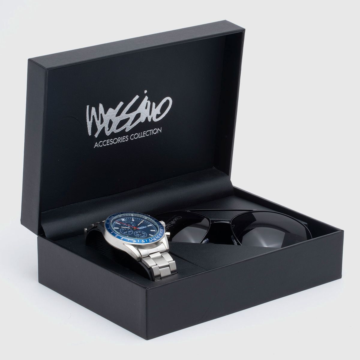 MOSSIMO - Reloj Análogo Hombre + Billetera Mossimo