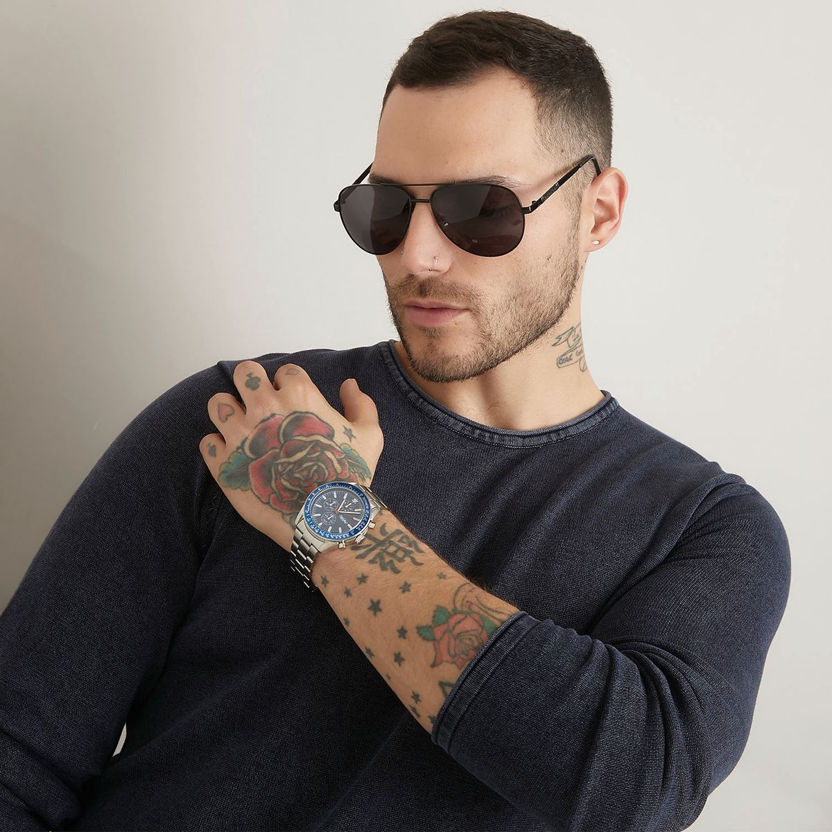 MOSSIMO - Reloj Análogo Hombre + Billetera Mossimo