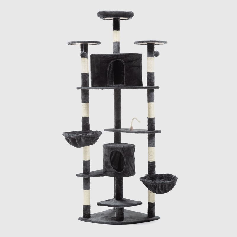 KULCAN - Torre Rascador Para Gatos 158x70x90 Cm Kulcan