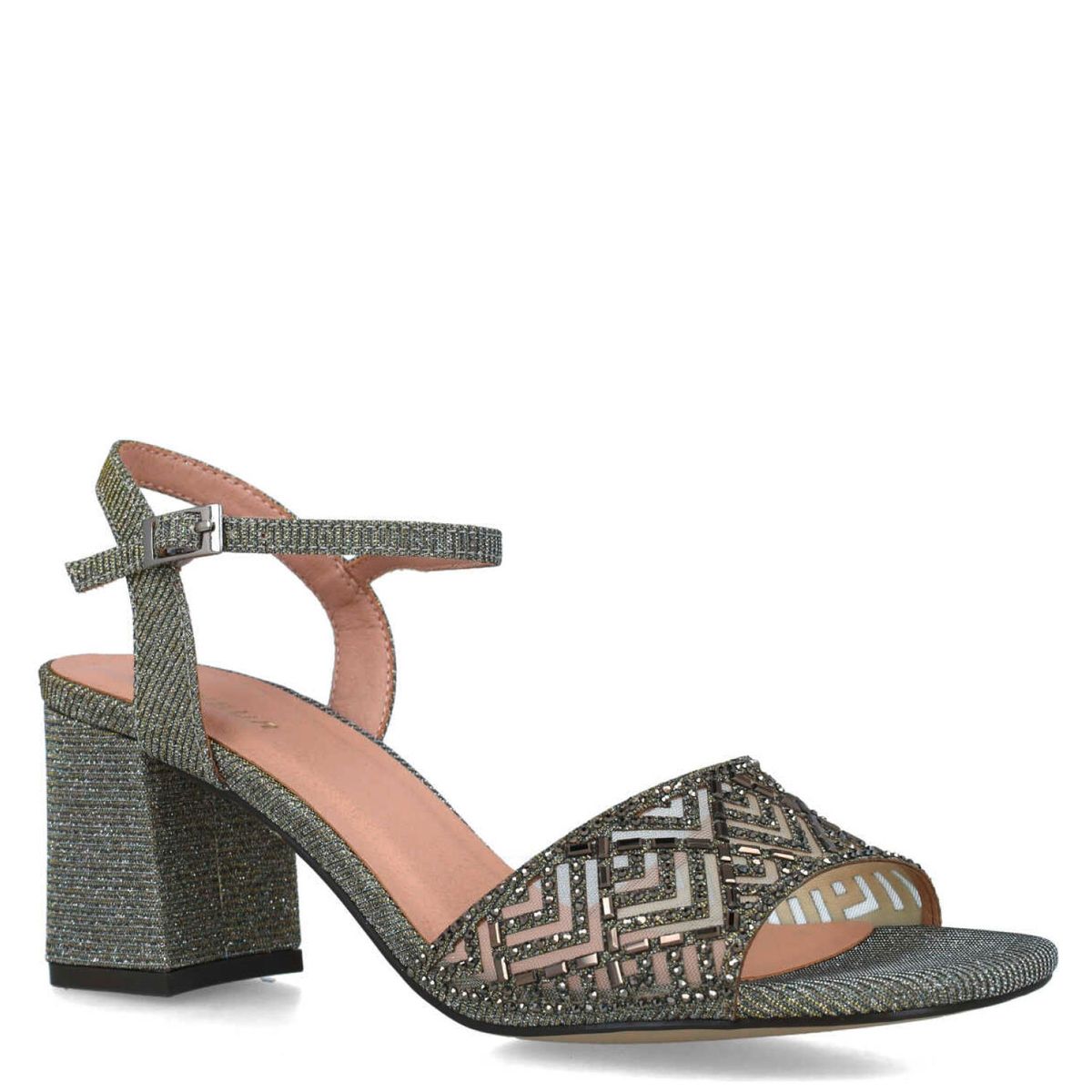 MENBUR - Sandalia Mujer Plateado Menbur