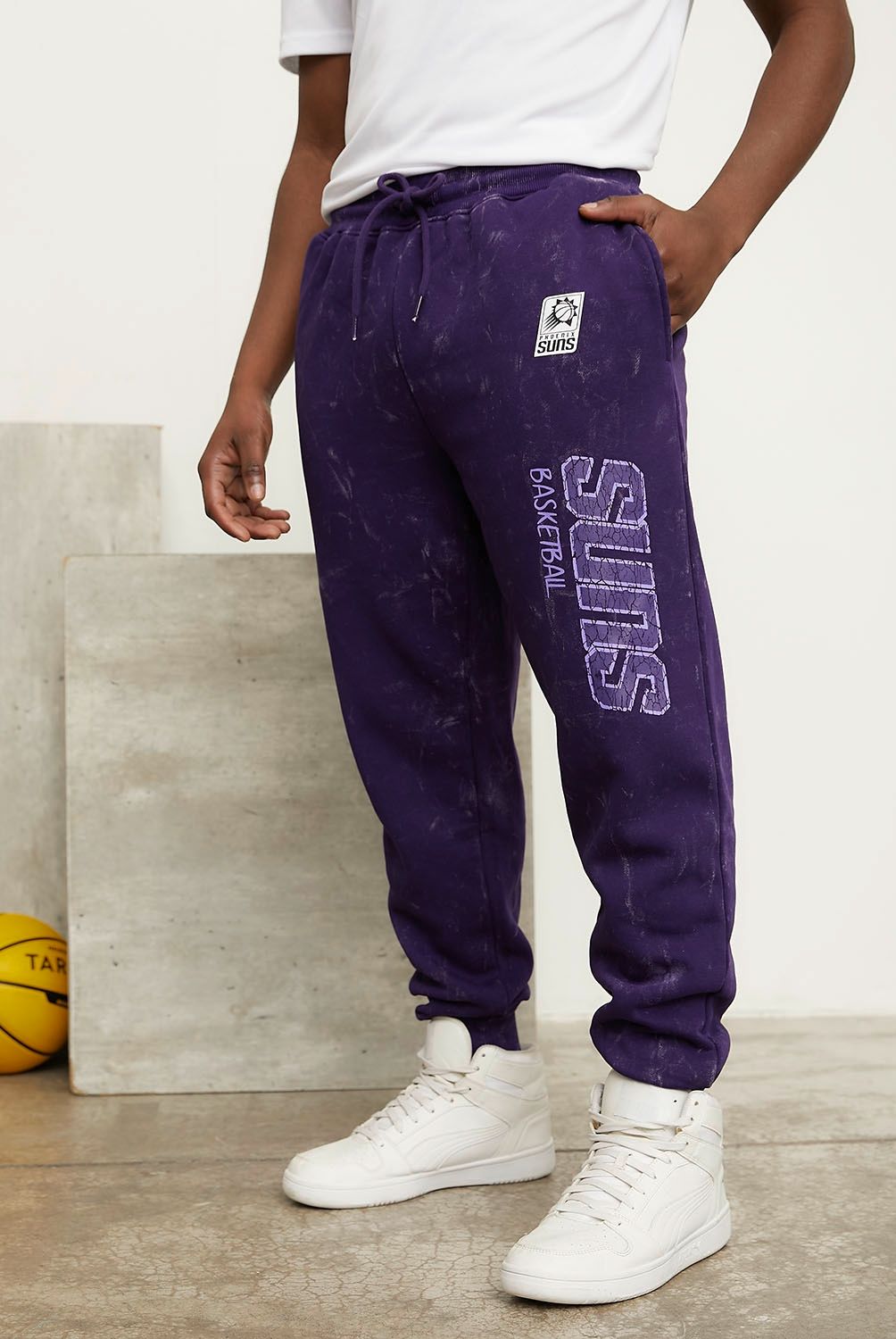 NBA - Pantalón Joggers Algodón Hombre Nba