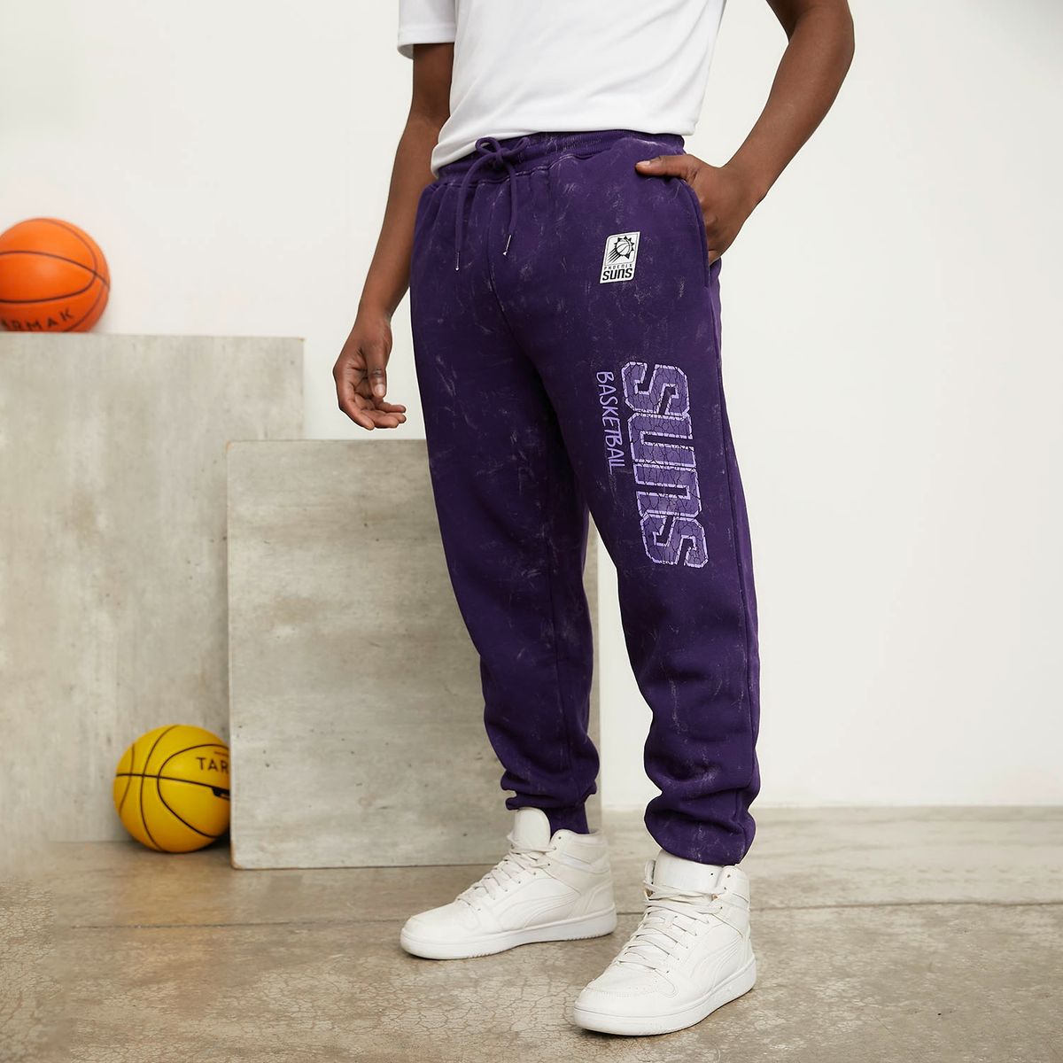 NBA - Pantalón Joggers Algodón Hombre Nba