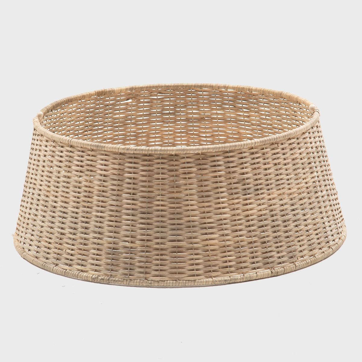 MICA - Adorno Navideño Faldón Rattan Para Árbol Mica