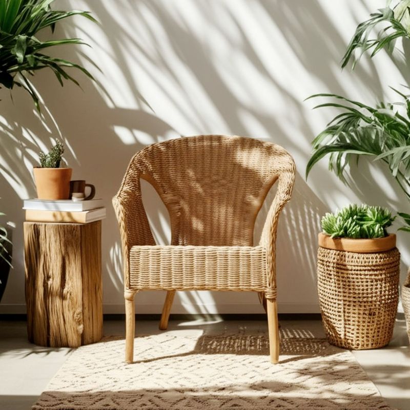 BASEMENT HOME - Silla De Terraza Rattan San Martin Basement Home