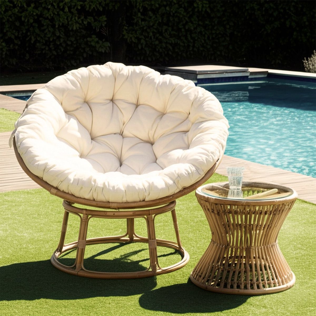 BASEMENT HOME - Poltrona De Terraza Papasan Basement Home