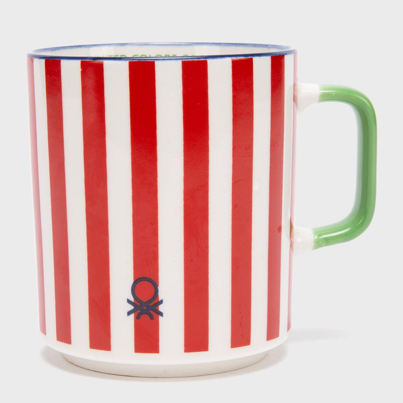 BENETTON - Mug Prego Rojo Benetton