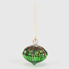 MICA - Adorno Colgante Navidad Mercury Green 8 Cm