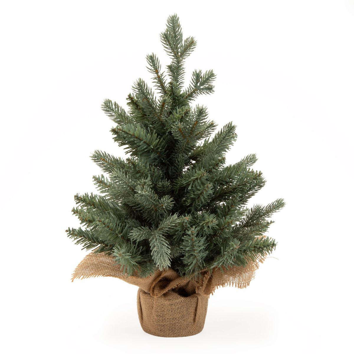 MICA - Árbol Navidad Pino Mini Con Piñas 45 Cm 40 Ramas Mica