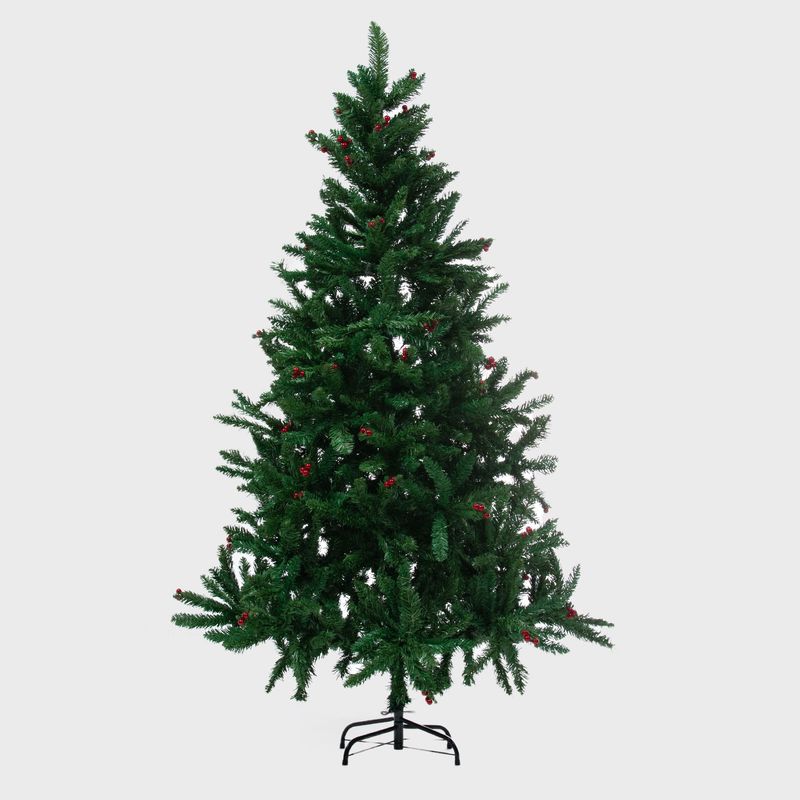 MICA - Árbol de Navidad Con Detalles De Frutas 180 Cm Mica