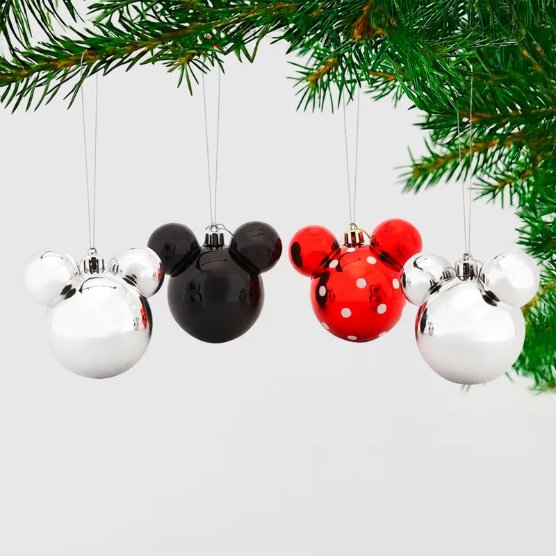 DISNEY - Set Adornos Navideños 9 Cm Disney