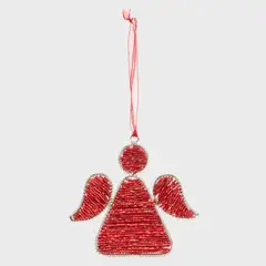 MICA - Adorno Navidad Colgante Figura Ángel 10 Cm