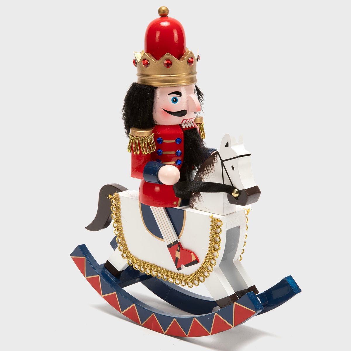 MICA - Cascanuez Navidad A Caballo 28 Cm Mica