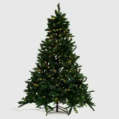 MICA - Árbol Navidad Pino 200 cm con 300 Luces Led