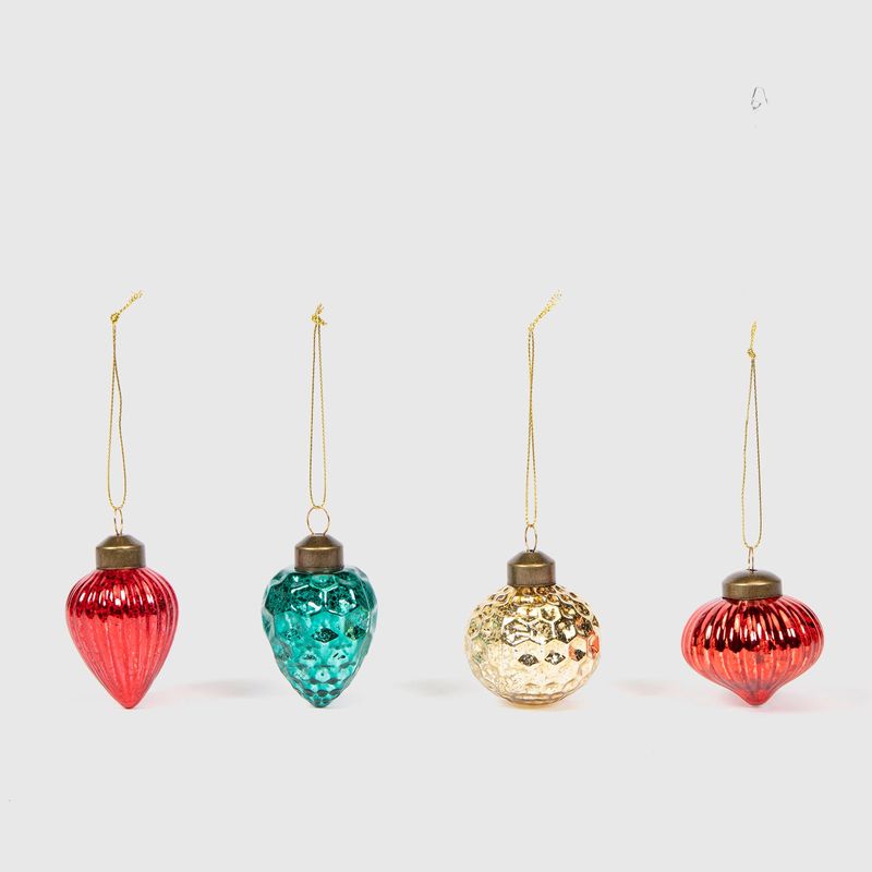 MICA - Adorno Navidad Colgante Mercury 6,5 Cm Mica