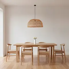 BASEMENT HOME - Lámpara Rattán 60 Cm