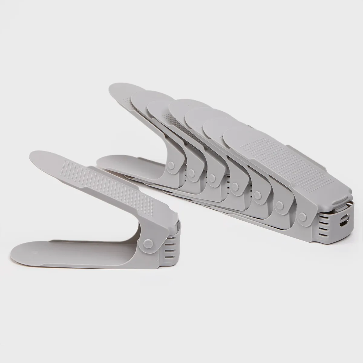 MICA - Set 8 Organizadores Calzado Ajustables Mica