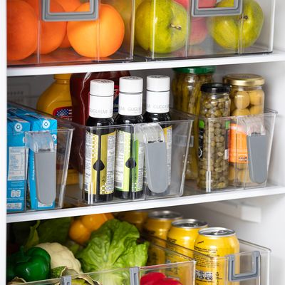 Imagen 2 del producto Organizador De Refrigerador Transparente Con Manilla