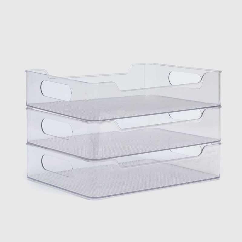MICA - Caja Organizadora Mica Baja Clear