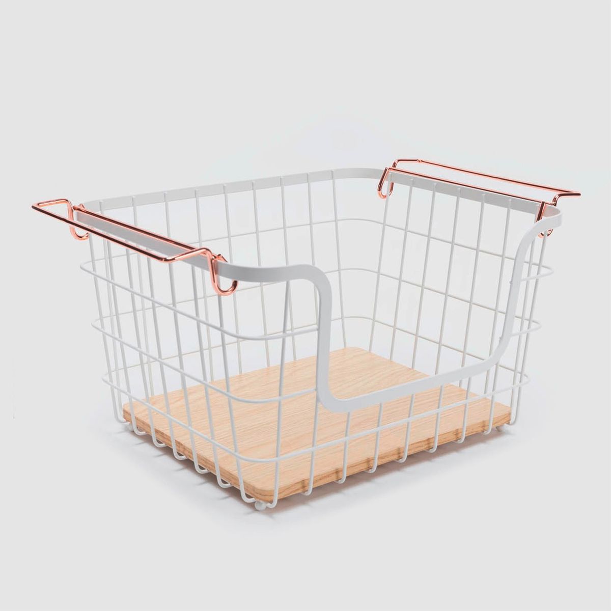 MICA - Canasto Metal Apilable L Mica