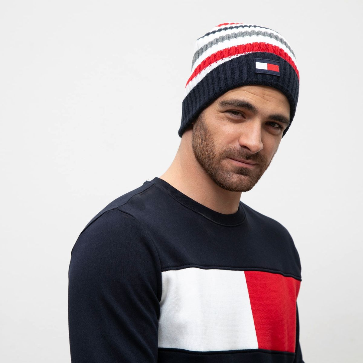 TOMMY HILFIGER - Gorro Acrílico Hombre Tommy Hilfiger