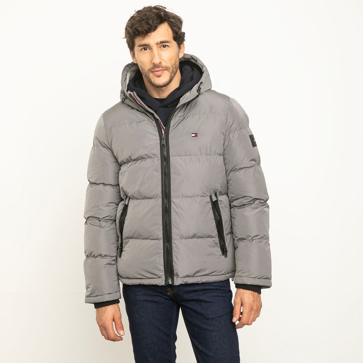 TOMMY HILFIGER - Parka Manga Larga Poliéster Hombre Tommy Hilfiger
