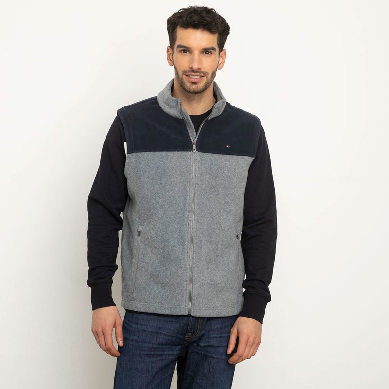 TOMMY HILFIGER - Polerón Sin Mangas Poliéster Reciclado Hombre Tommy Hilfiger