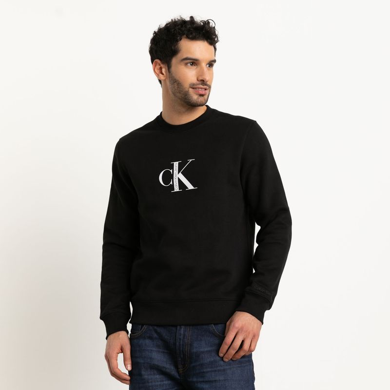 CALVIN KLEIN - Polerón Algodón Hombre Calvin Klein