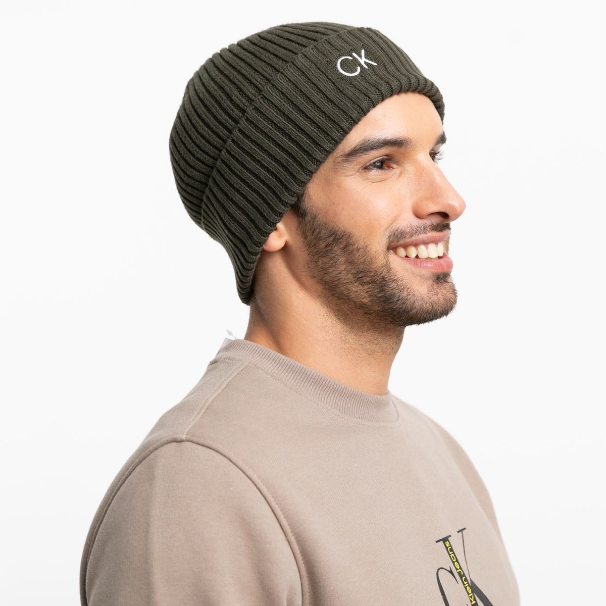 CALVIN KLEIN - Gorro Algodón Hombre Calvin Klein