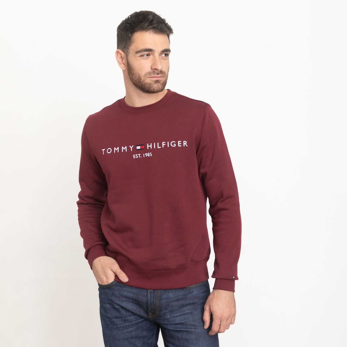 TOMMY HILFIGER - Polerón Cuello Redondo Hombre Tommy Hilfiger