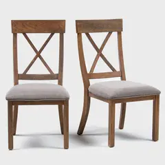 ROBERTA ALLEN - Par de Sillas Comedor Windville Cruz