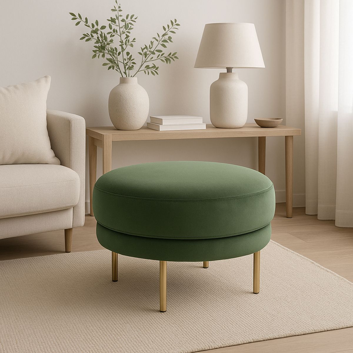 BASEMENT HOME - Pouf Barrow Verde Basement Home