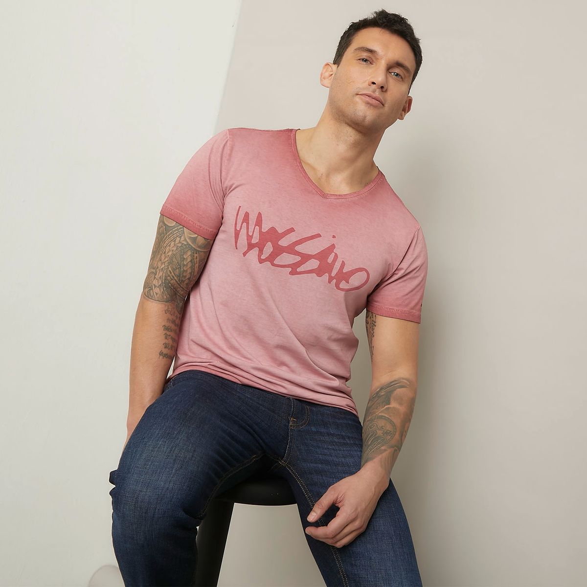 MOSSIMO - Polera Manga Corta Hombre Mossimo