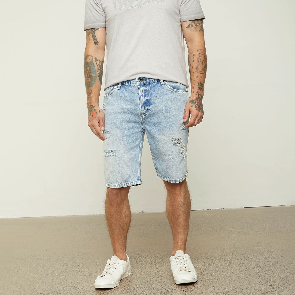 MOSSIMO - Short Bermuda Denim Hombre Mossimo