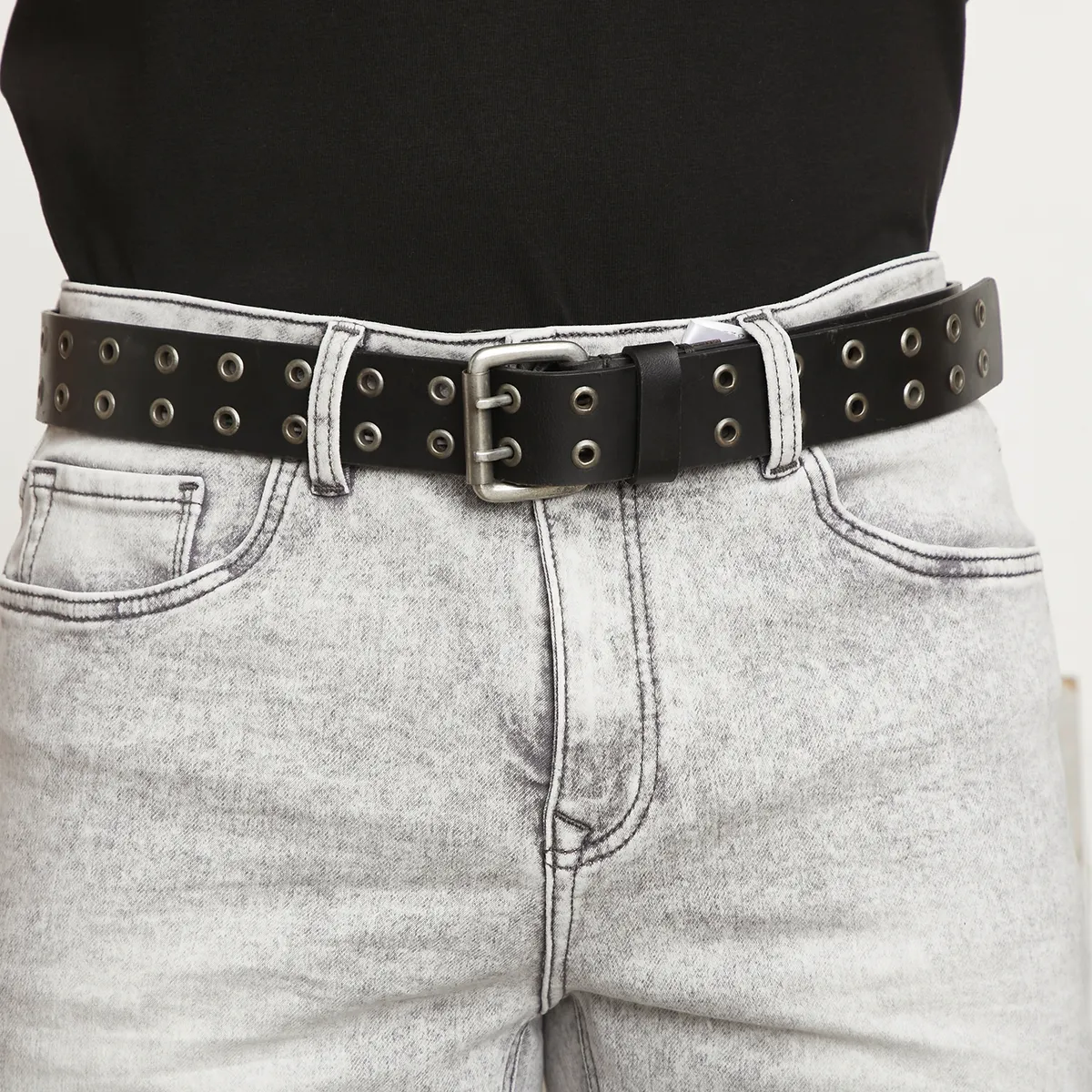 MOSSIMO - Cinturón De Cuero Hombre Mossimo