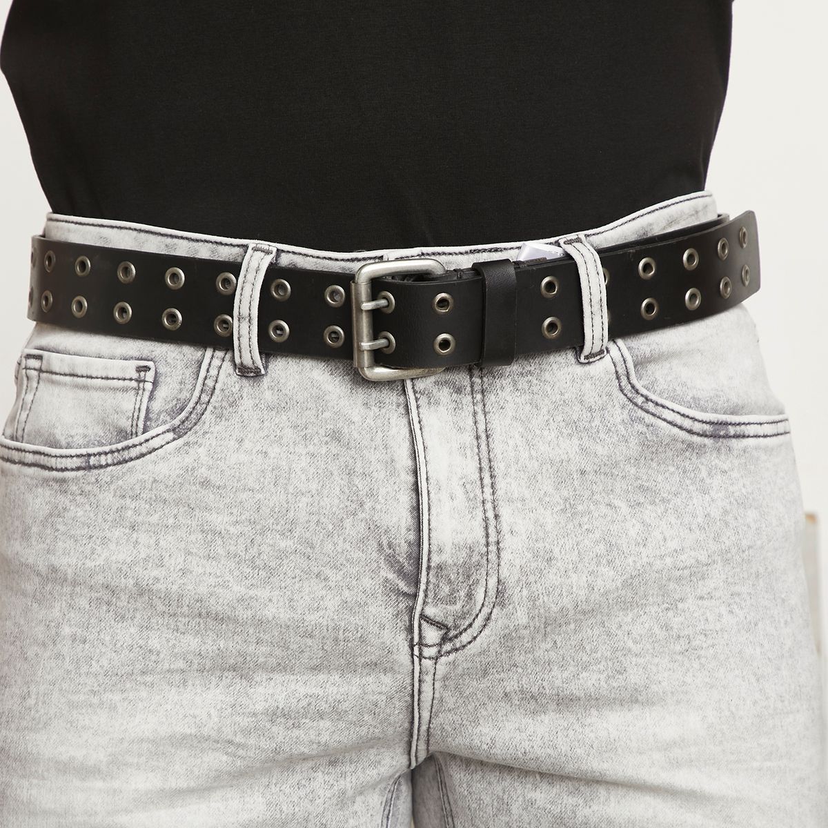 MOSSIMO - Cinturón De Cuero Hombre Mossimo