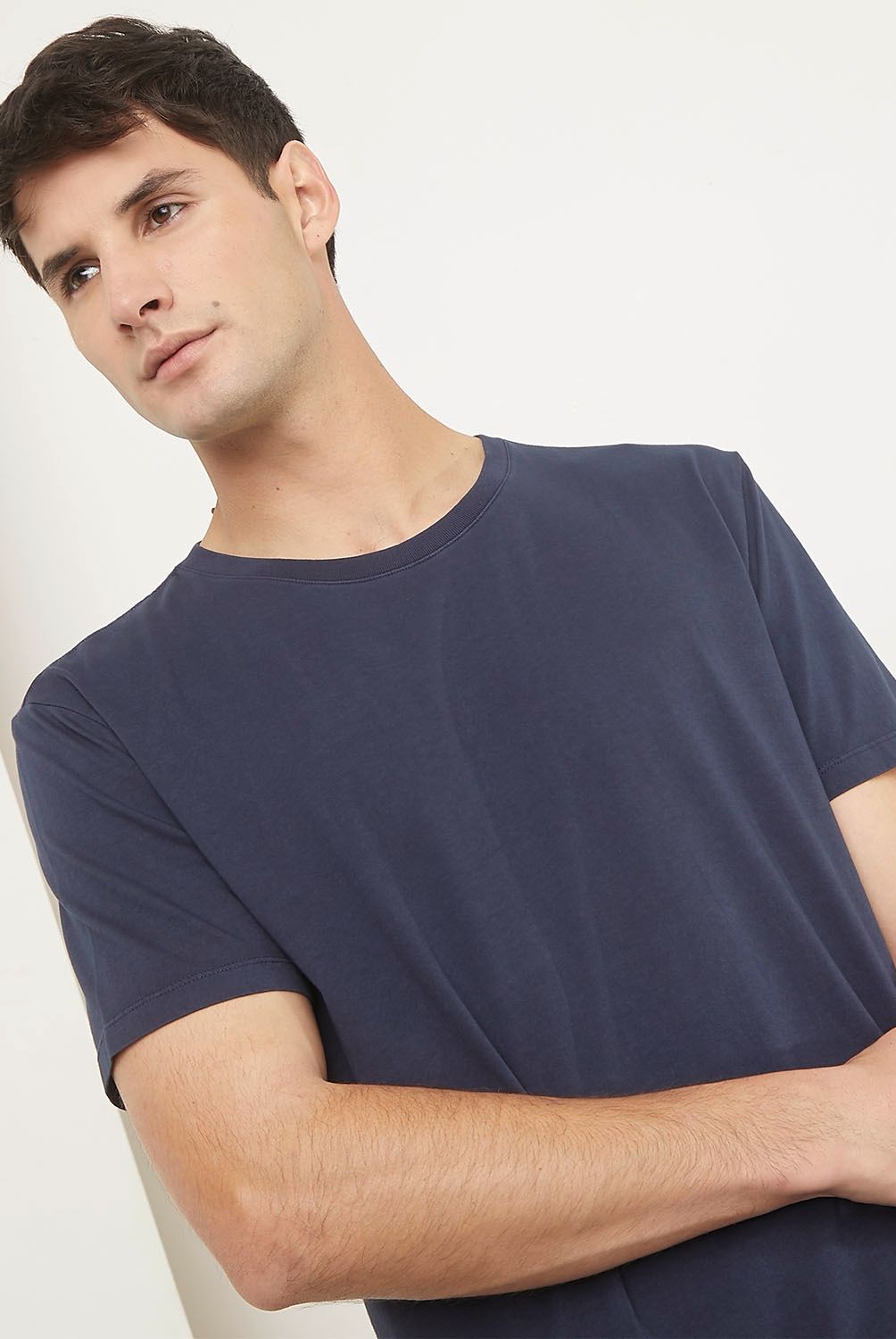 BASEMENT - Polera Manga Corta Algodón Orgánico Hombre Basement
