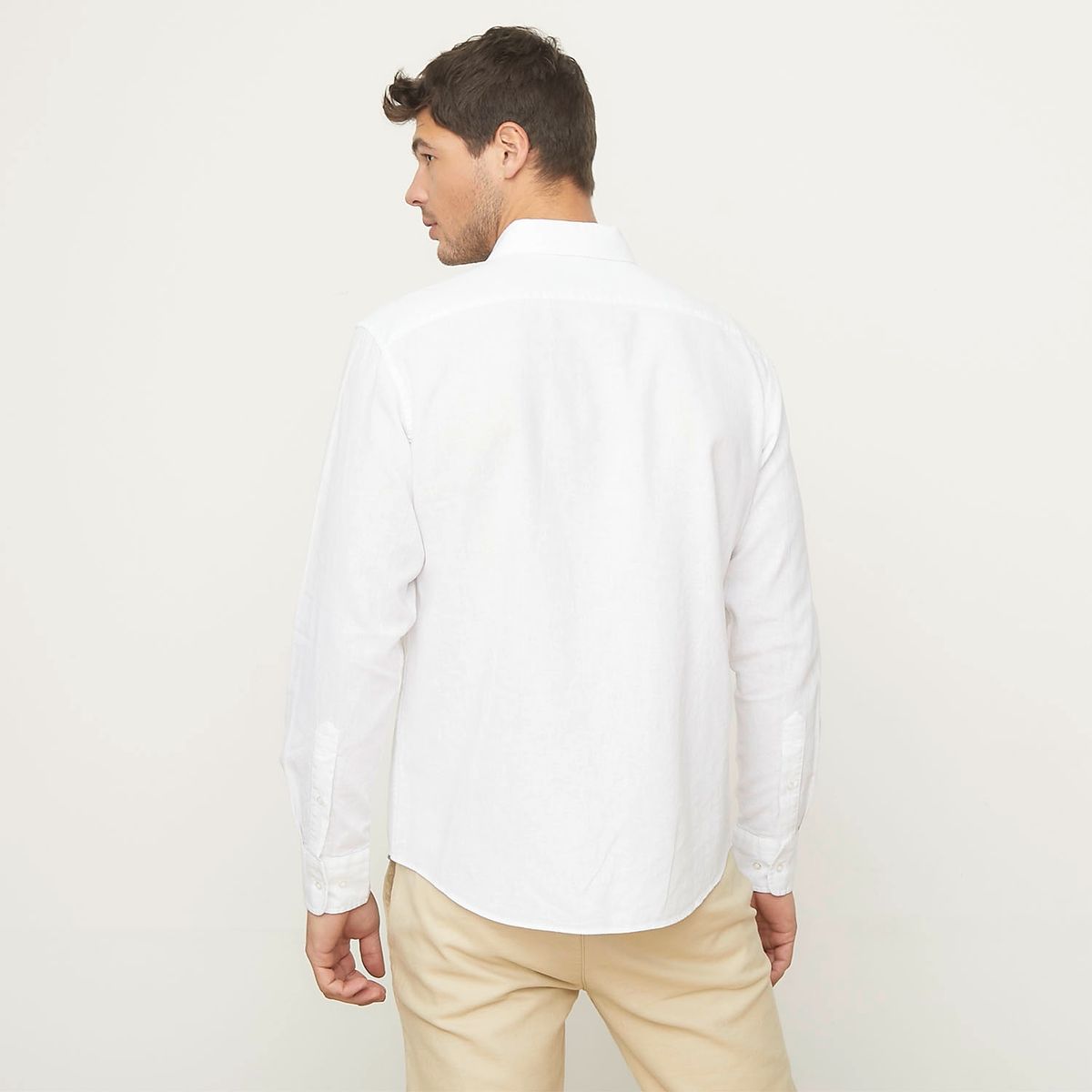 LA MARTINA - Camisa Lino Regular Fit Hombre La Martina