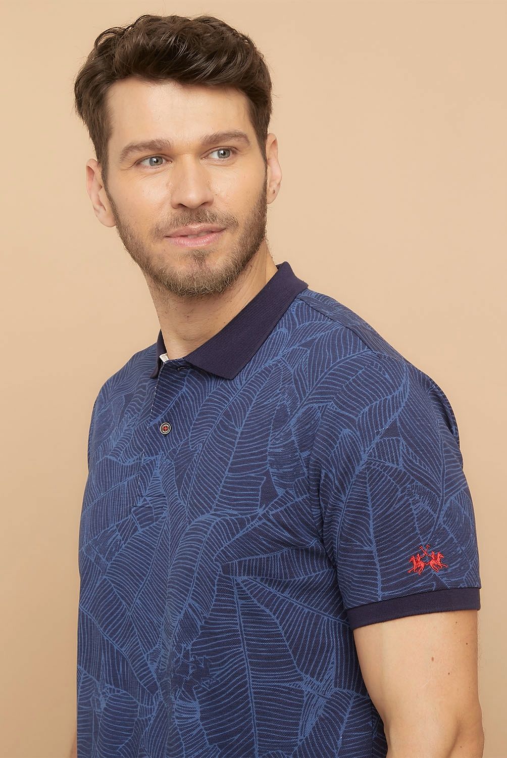 LA MARTINA - Polera Pique Algodón Premium Hombre La Martina