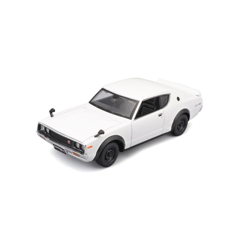 MAISTO - Maisto Auto Colección 1:24 1973 Nissan Skyline  Blanco