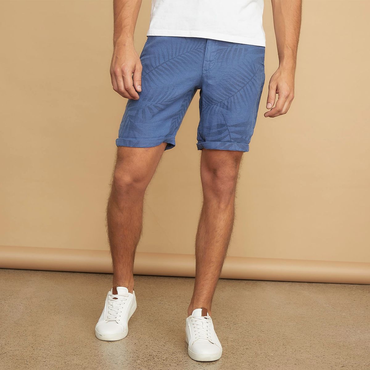 LA MARTINA - Bermuda Lino Regular Fit Hombre La Martina