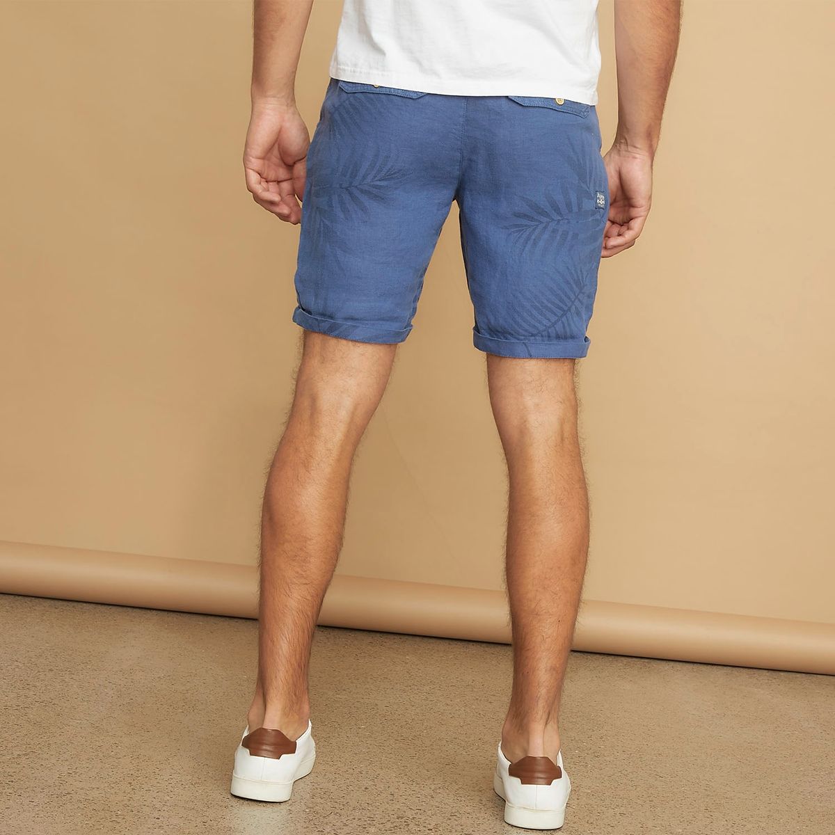 LA MARTINA - Bermuda Lino Regular Fit Hombre La Martina