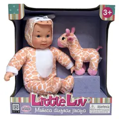 UNEEDA - Muñeca 13 Disfraz Con Peluche Jirafa