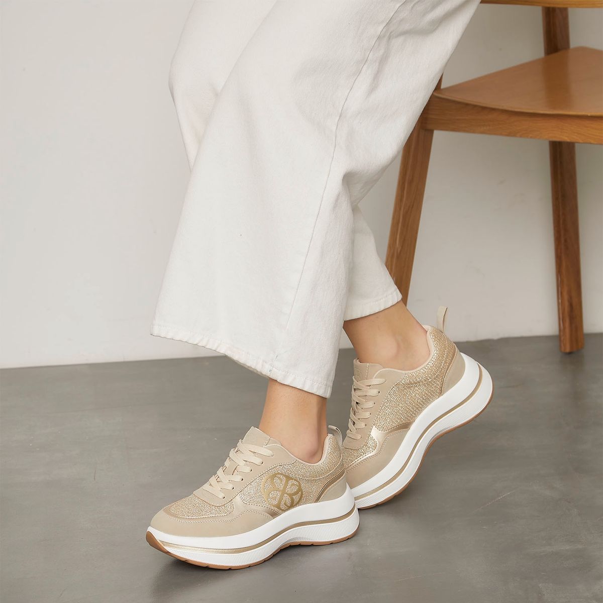 CECILIA BOLOCCO - Zapatilla Urbana Mujer Rosado Cecilia Bolocco