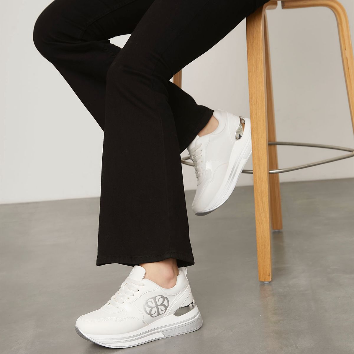 CECILIA BOLOCCO - Zapatilla Urbana Mujer Blanco Cecilia Bolocco