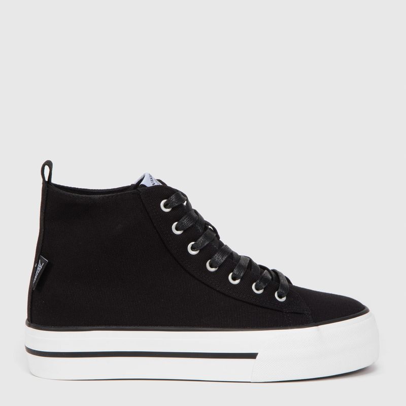 WARNER BROS - Zapatilla Urbana Mujer Negro Warner Bros
