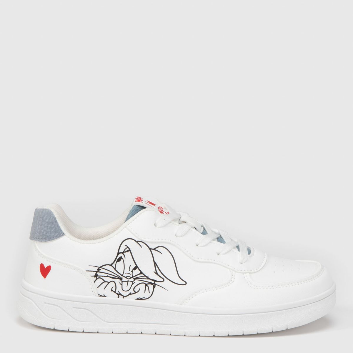 WARNER BROS - Zapatilla Mujer Urban Becourtbug Blanco Warner Bros