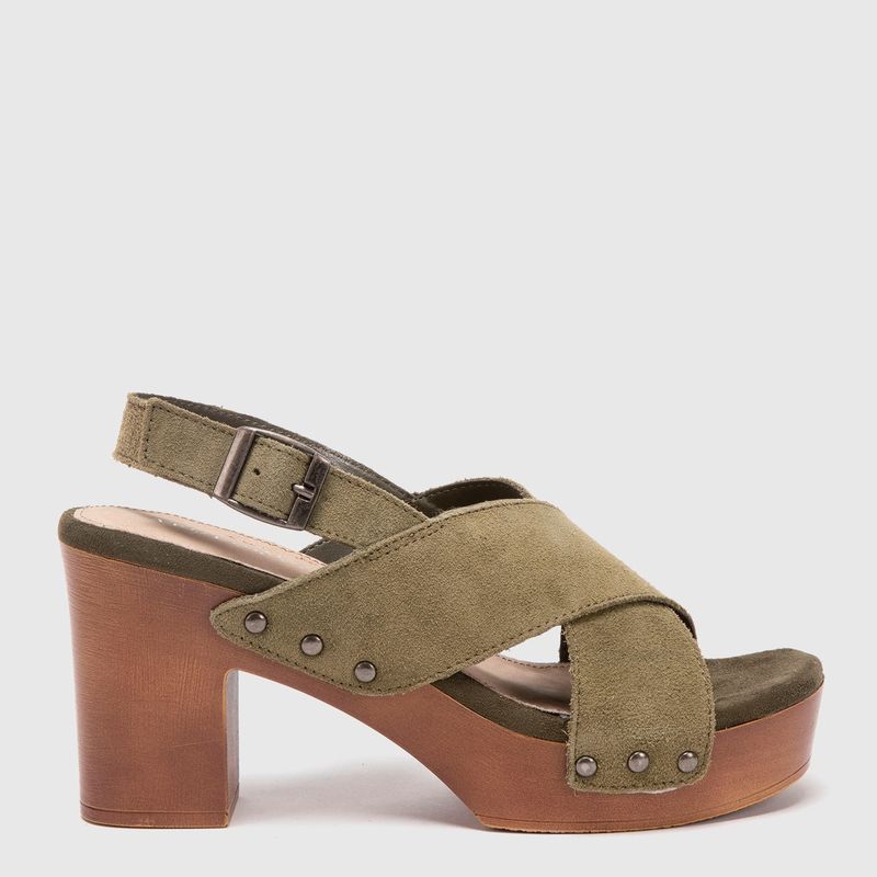 APOLOGY - Sandalia Mujer Gamuza Beige Apology