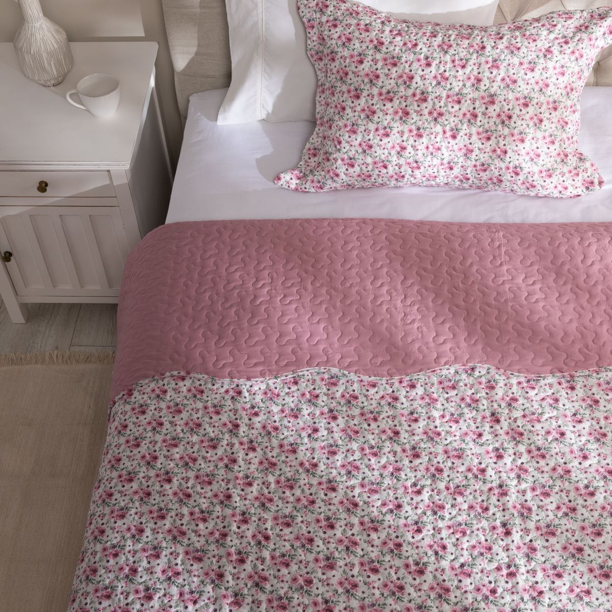 TEXTIL VIÑA - Cubrecama Viña Oli Textil Viña