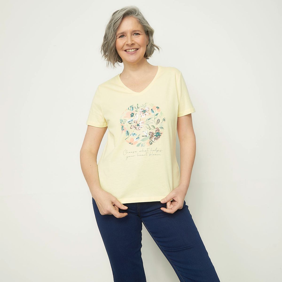 NEWPORT - Polera Manga Corta Mujer Newport