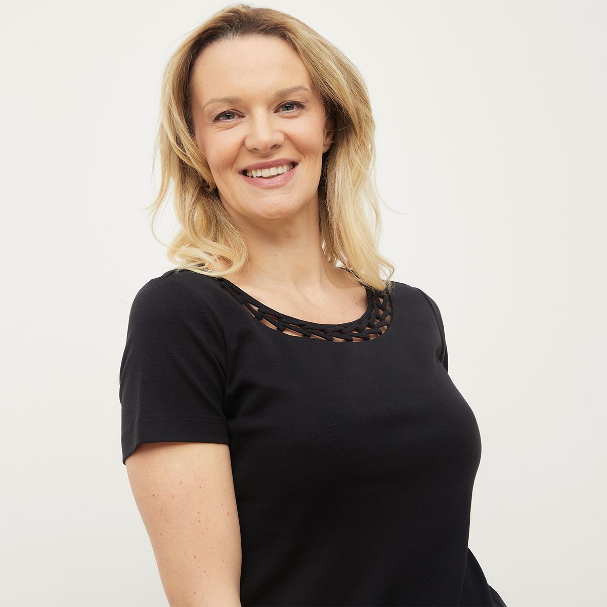 S COCCI - Polera Manga Corta Algodón Mujer S Cocci